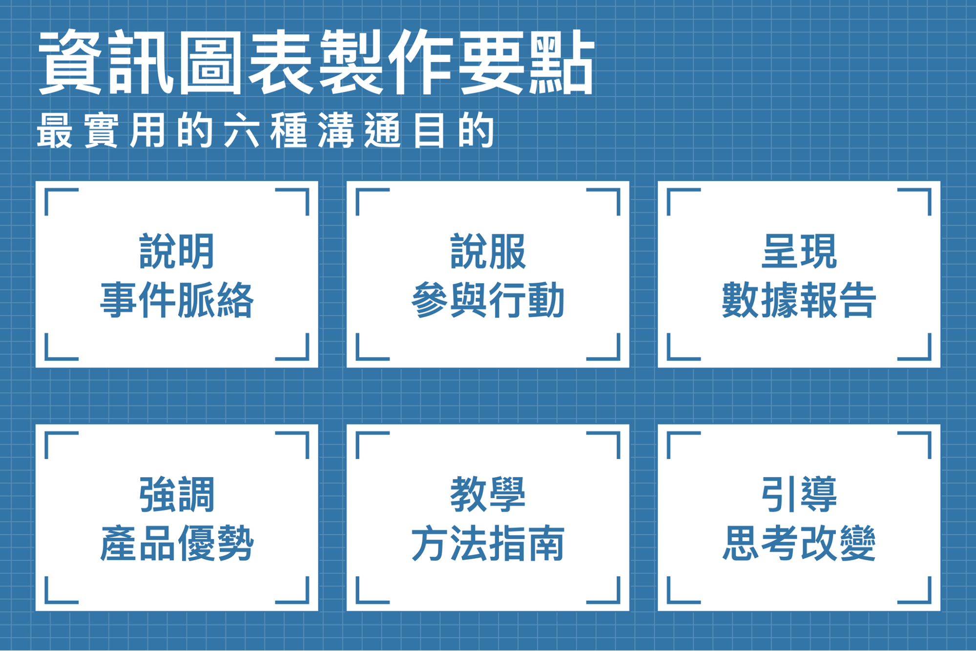 資訊圖表製作要點